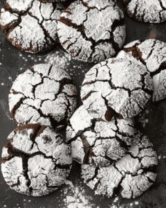 Sinful Vegan Chocolate Crinkle Cookies Recipe