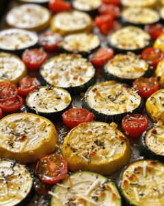 Roasted Vegetable Medley With Garlic And Parmesan Recipe