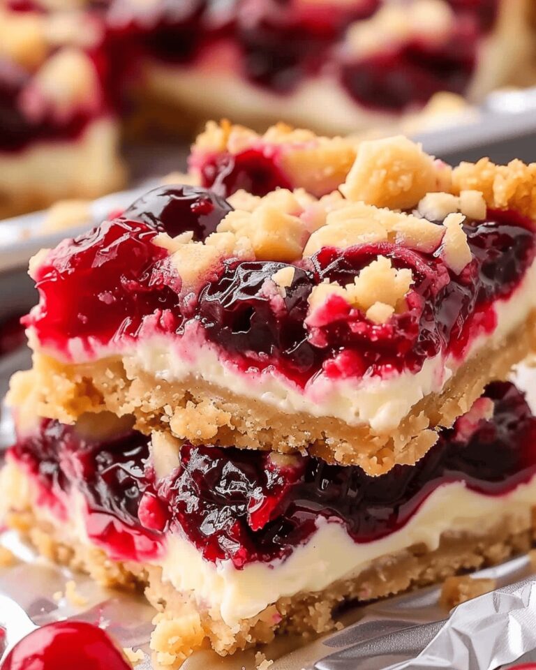 Cherry Almond Dream Bars Recipe