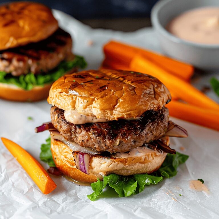 Ultimate Grilled Turkey Burgers Recipe