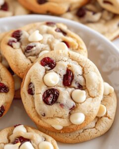 Cranberry Bliss White Chocolate Cookies Recipe