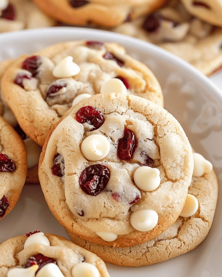 Cranberry Bliss White Chocolate Cookies Recipe