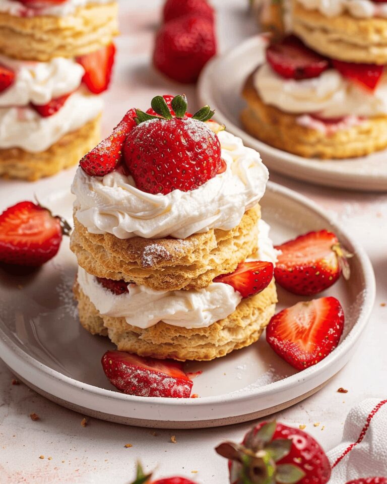 Sweet Strawberry Biscuits Recipe