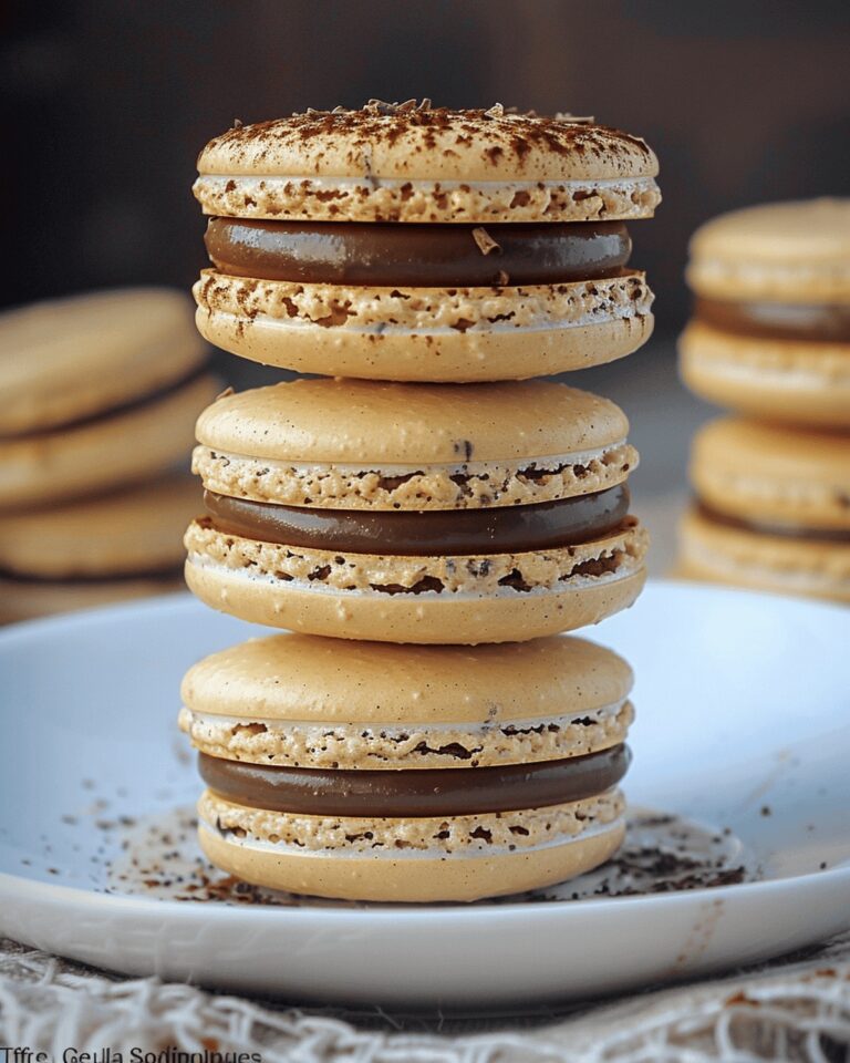 Elegant Coffee Macarons Recipe