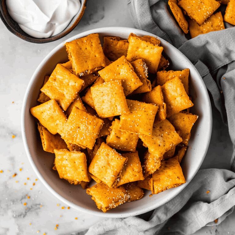 Fiery Homemade Cheez Its Recipe