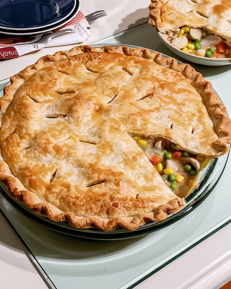 Turkey And Vegetable Comfort Pie Recipe