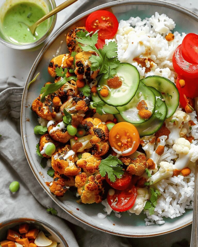 Spicy Cauliflower Shawarma Bowls Recipe