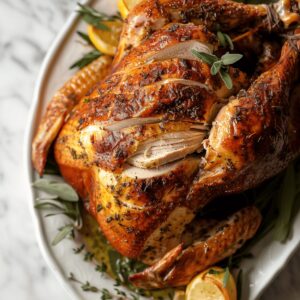 Simple Savory Roast Turkey Recipe