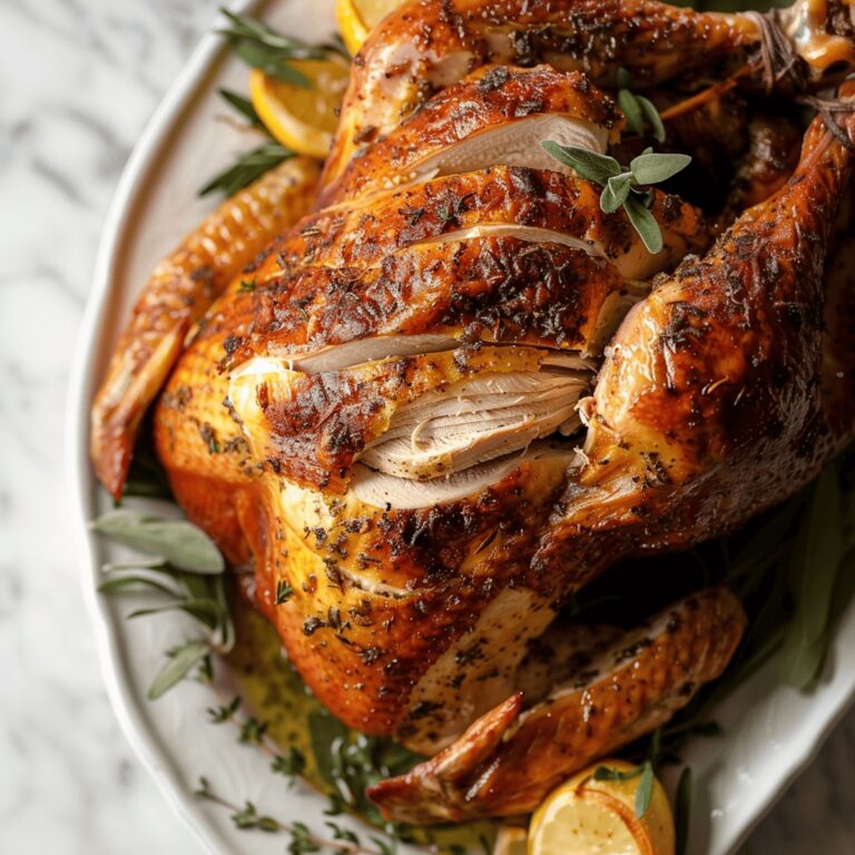 Simple Savory Roast Turkey Recipe