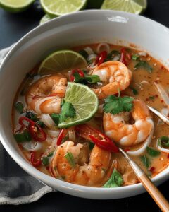 Sizzling Soupe Tha Aux Crevettes Recipe