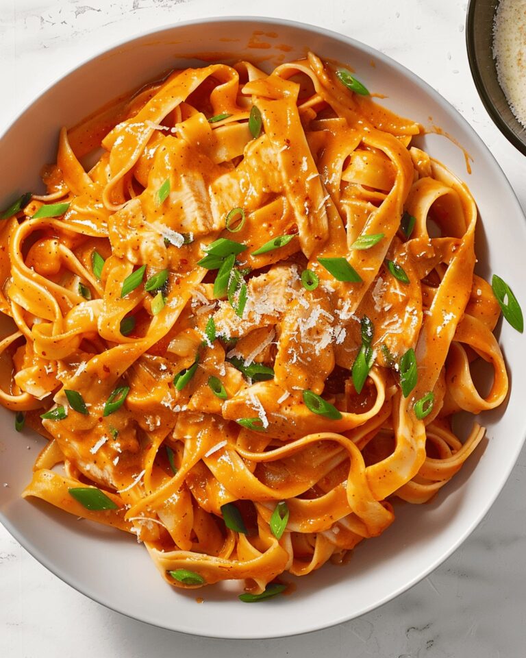 Gochujang Chicken Fettuccine Delight Recipe