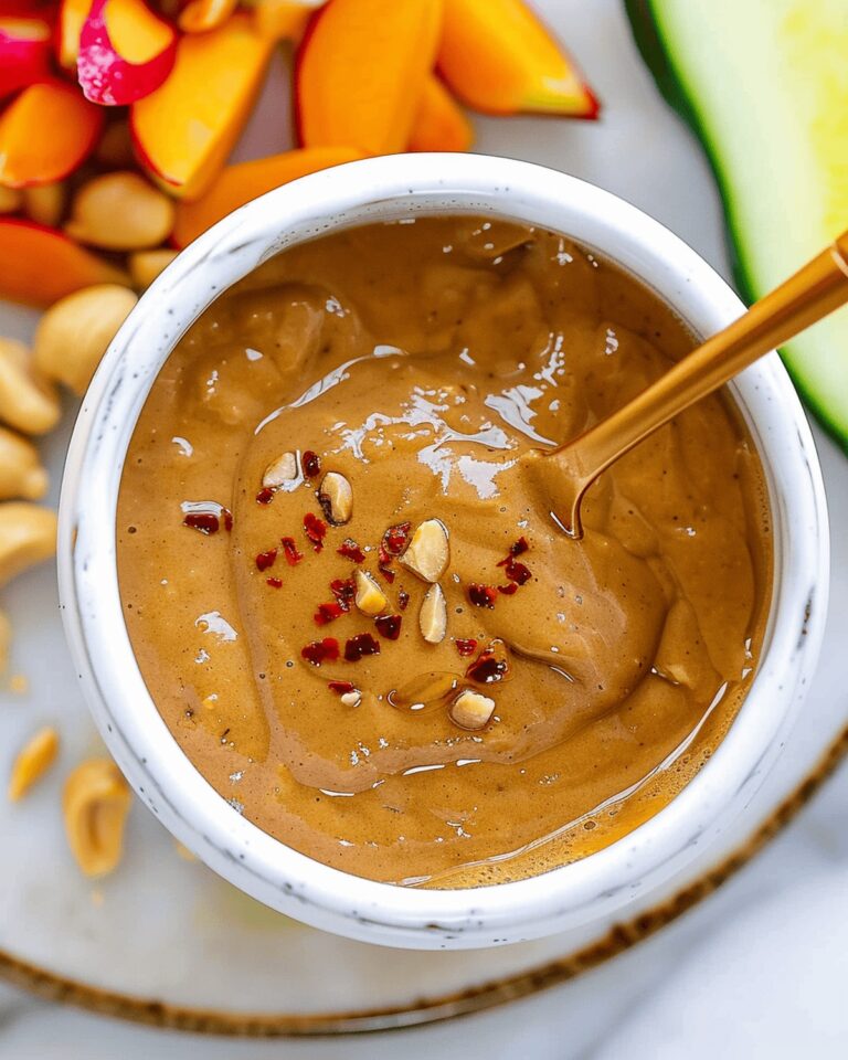 Silky Thai Peanut Sauce Recipe