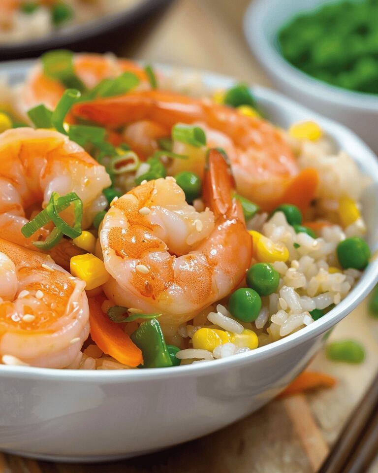 Shrimp Vegetable Rice Delight Recipe