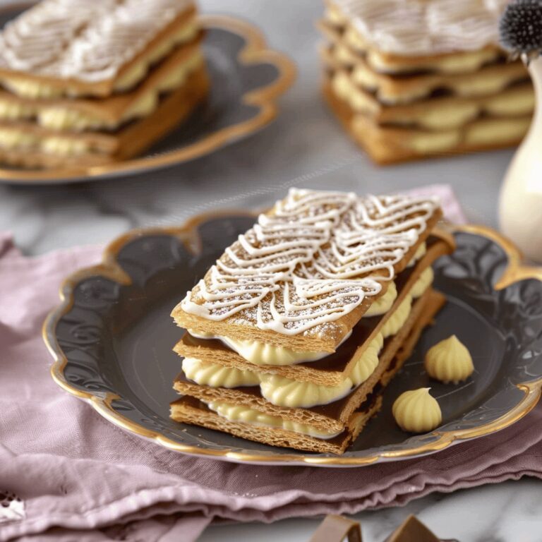 Elegant Vanilla Mille-Feuille Recipe