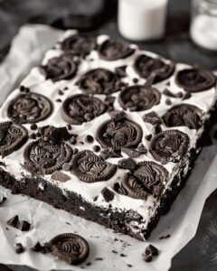 Fudgy Cookies & Cream Brownies Recipe