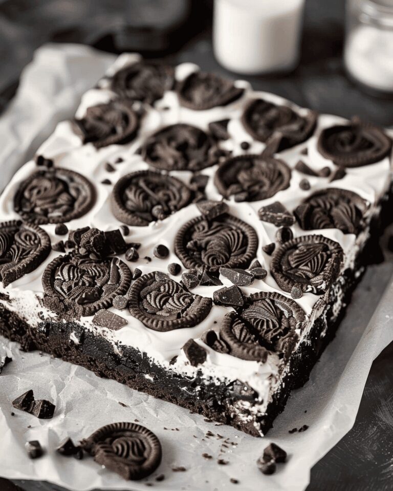 Fudgy Cookies & Cream Brownies Recipe