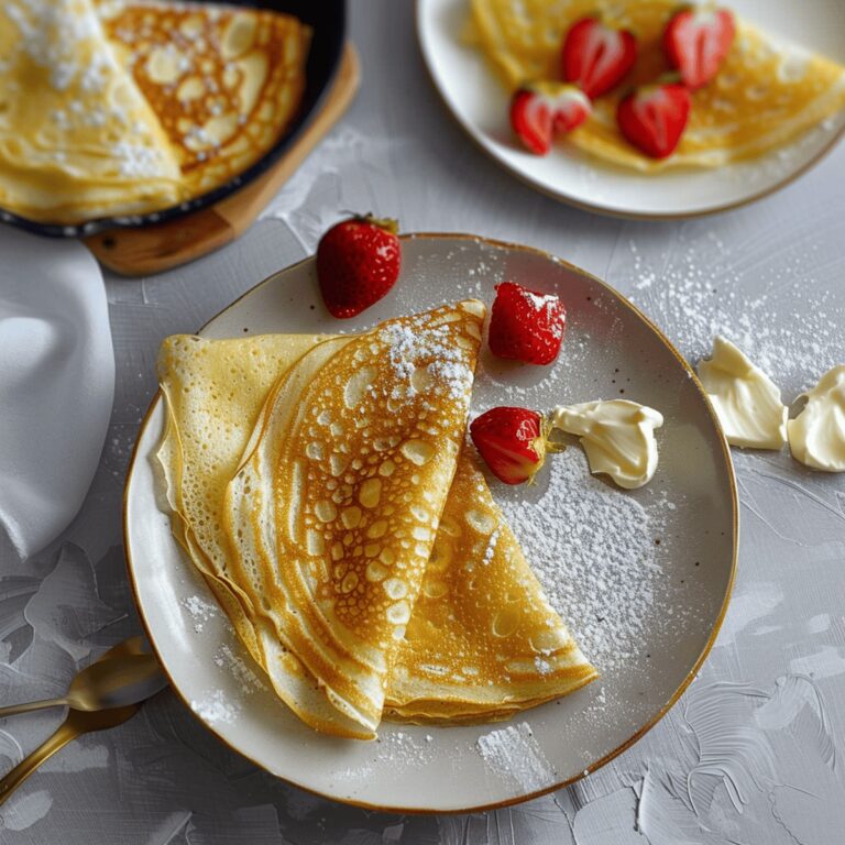 Classic French Crpes Recipe