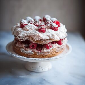 Raspberry Paris Brest Recipe
