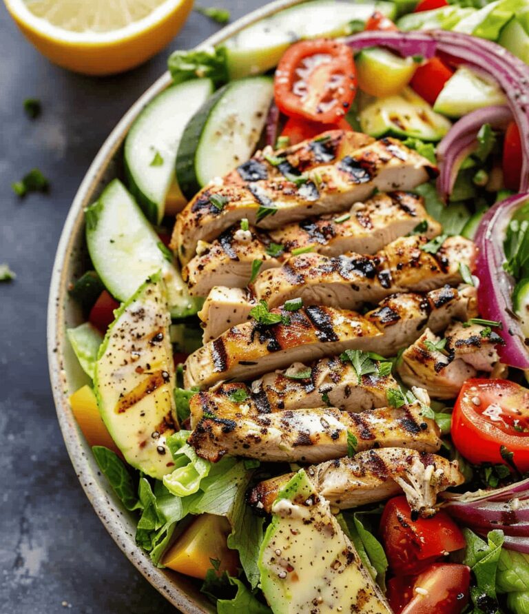 Tantalizing Grilled Chicken Salad Recipe