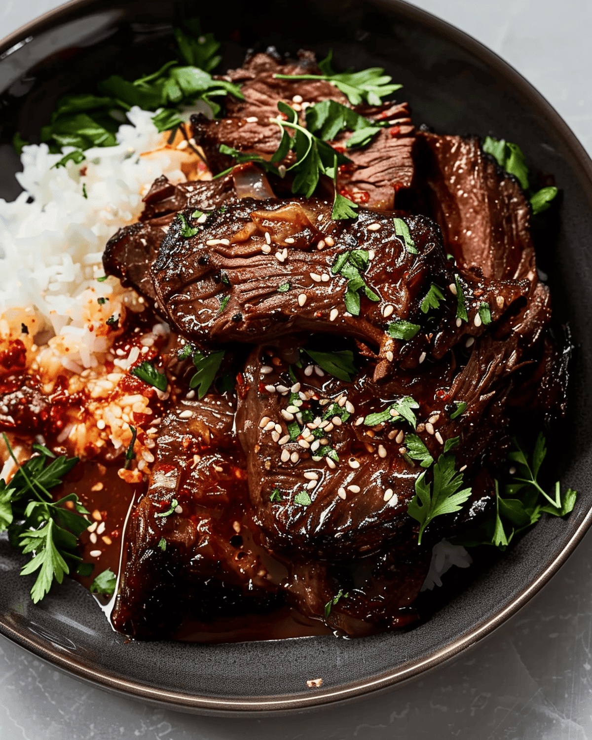 Tender Korean Style Pot Roast Recipe