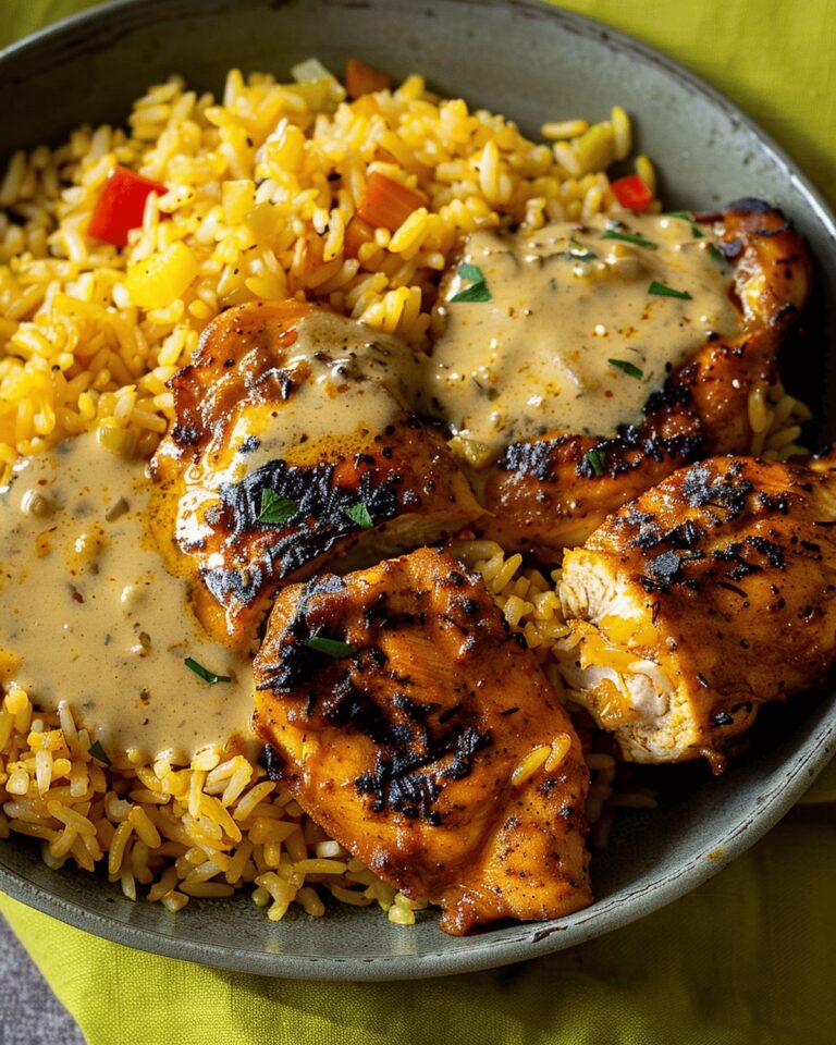 Spicy Peri Peri Chicken With Rice Recipe