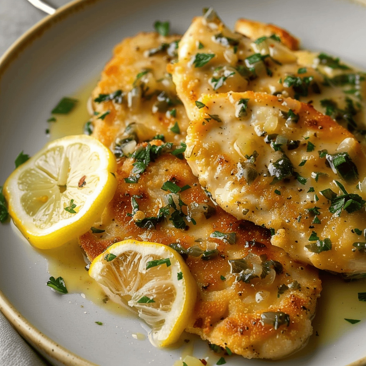 Easy Lemon Garlic Chicken Piccata Recipe