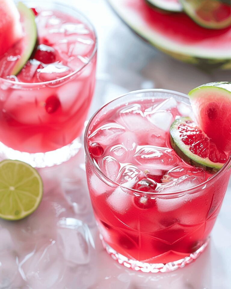 Tropical Hibiscus Watermelon Agua Recipe