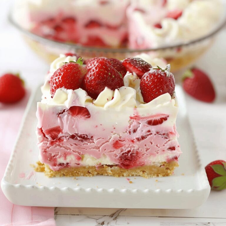 No-Bake Strawberry Delight Recipe