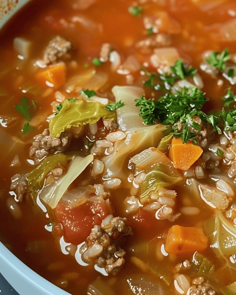 Cabbage Roll Delight Soup Recipe