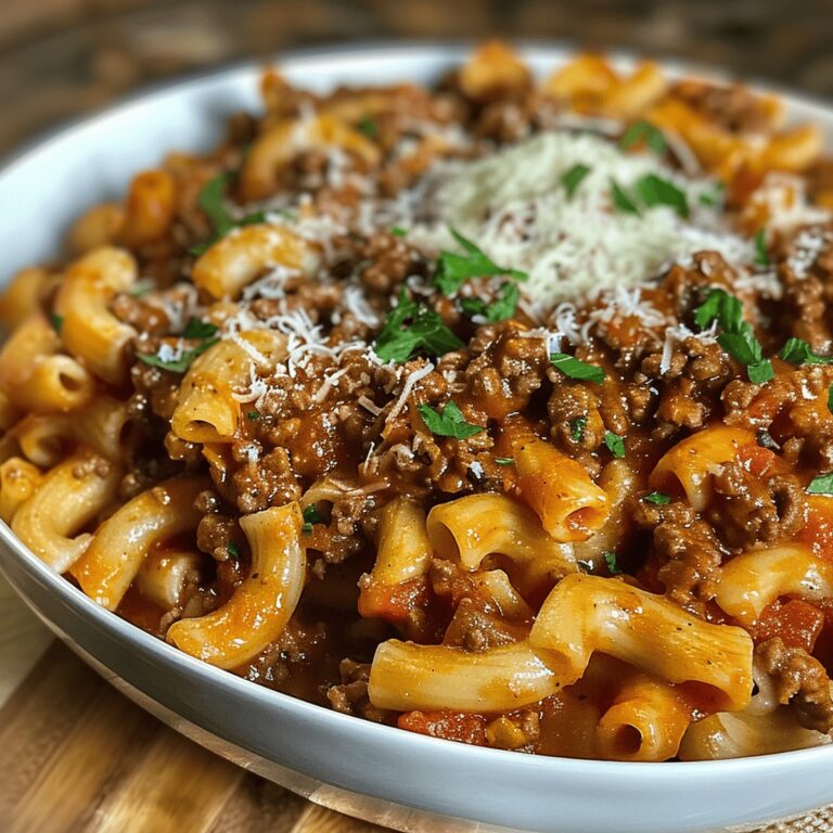 Classic Beefaroni Recipe