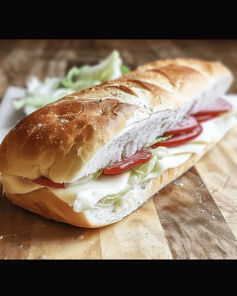 Rustic Handmade Sub Rolls Recipe