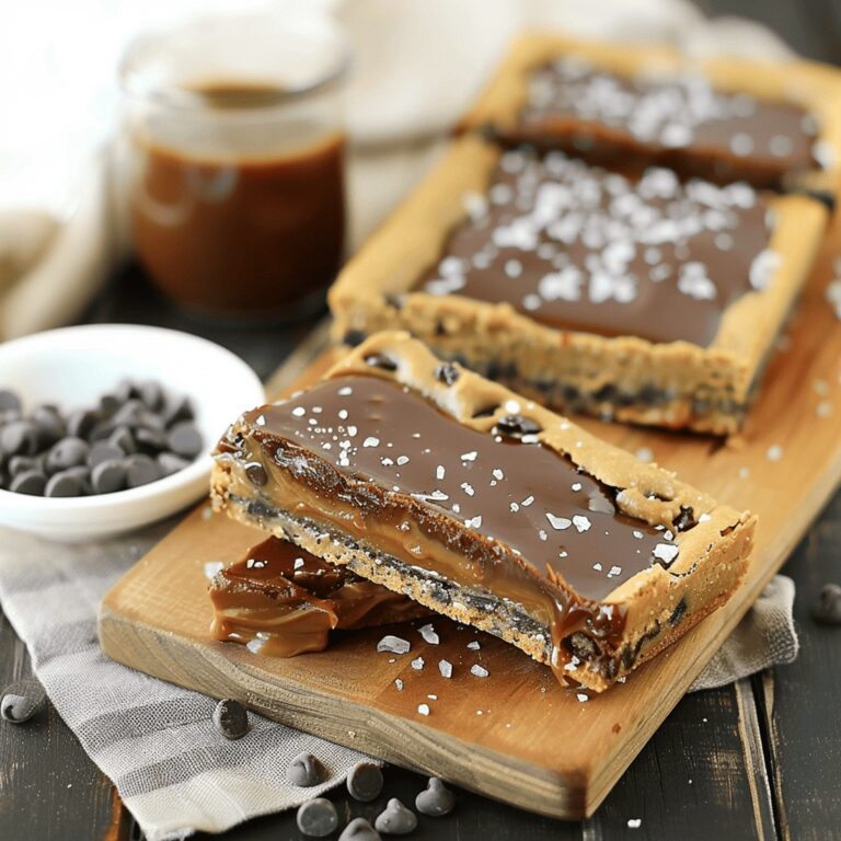 Chocolate Chip Salted Caramel Tart Recipe