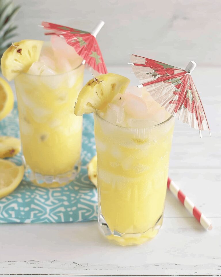 Tropical Pineapple Lemonade Recipe