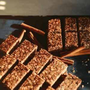 Wholesome Cinnamon Oatmeal Granola Bars Recipe