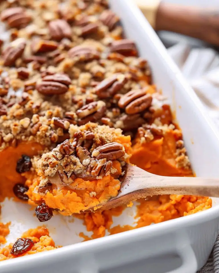 Sweet Potato Delight With Pecan Crunch Topping Recipe