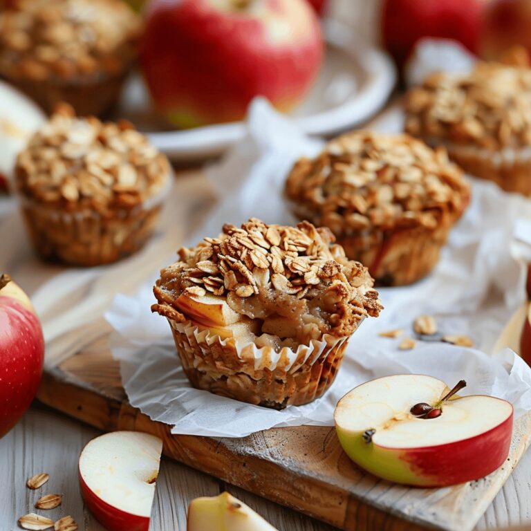 Hearty Apple Baked Oatmeal Cups Recipe