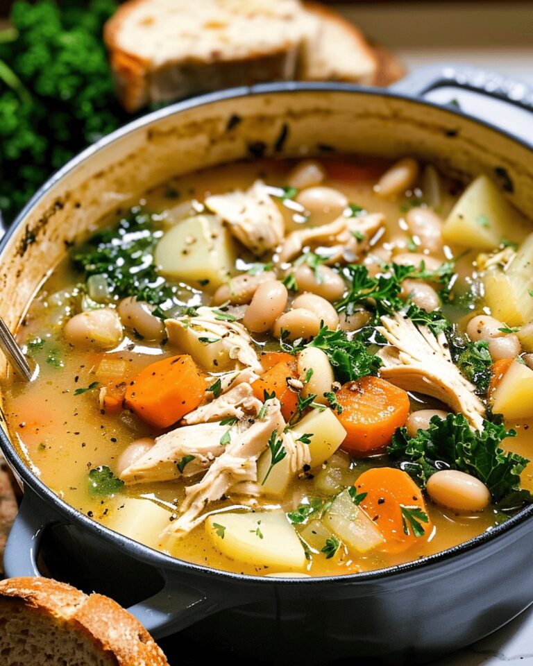 Tuscan Inspired Chicken Soup Recipe