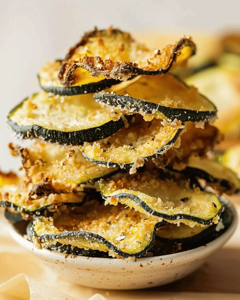 Crispy Oven-Baked Zucchini Chips Recipe