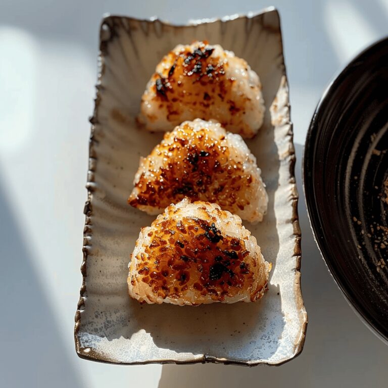 Air Fryer Yaki Onigiri Recipe