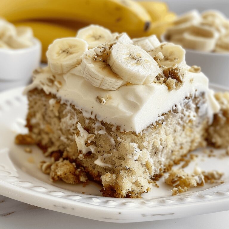 Banana Bread Cake Recipe