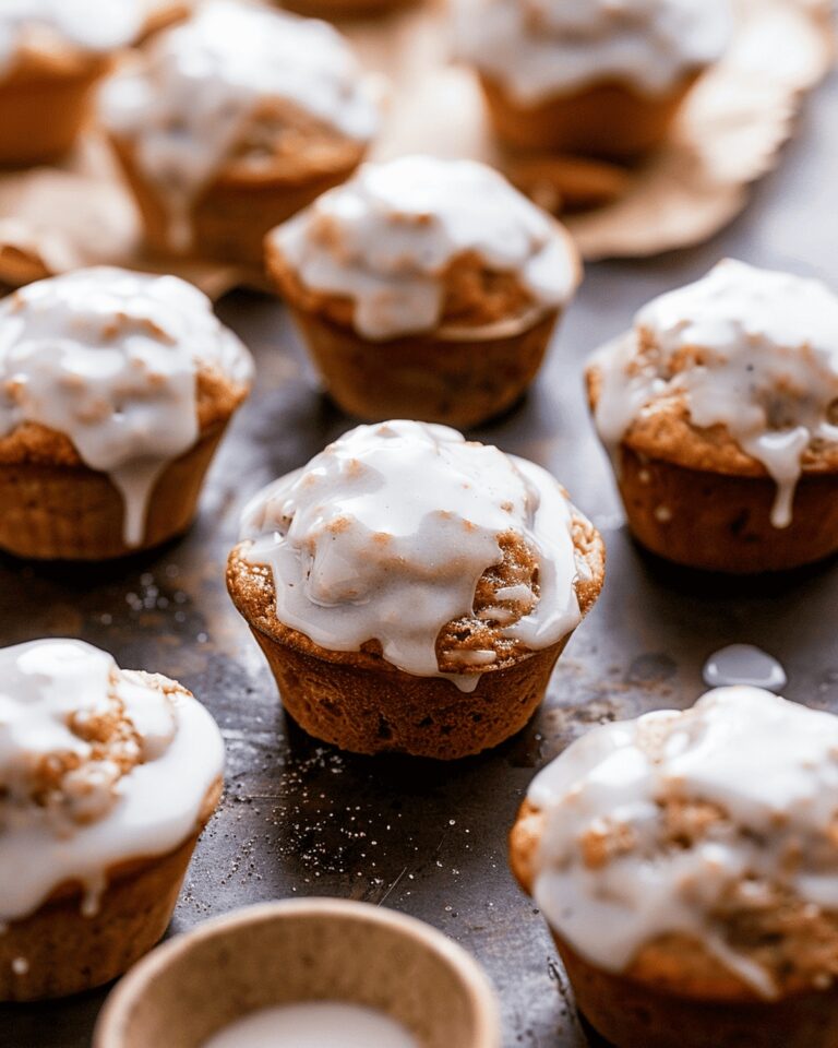 Dreamy Mini Chai Muffins with Vanilla Bean Glaze Recipe