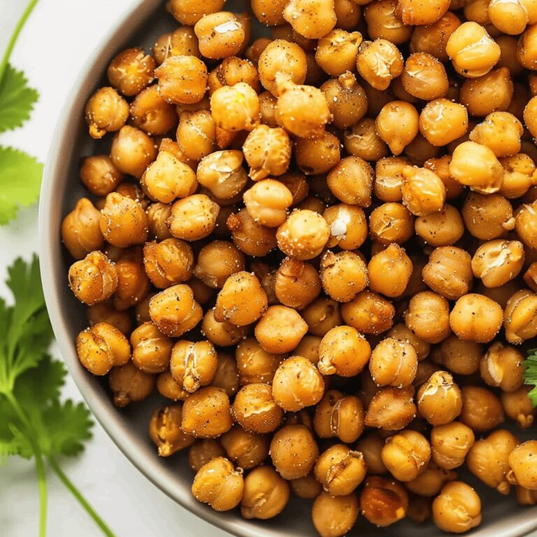 Crispy Air Fryer Chickpeas Recipe