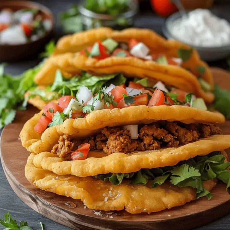 Navajo Tacos (Indian Fry Bread) Recipe