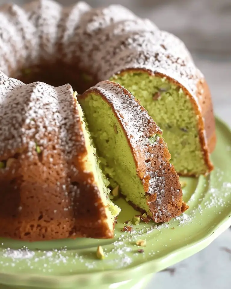 Pistachio Delight Cake Recipe