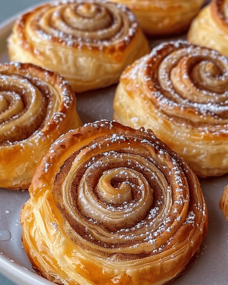 Cinnamon Sugar Puff Pastry Swirls Recipe