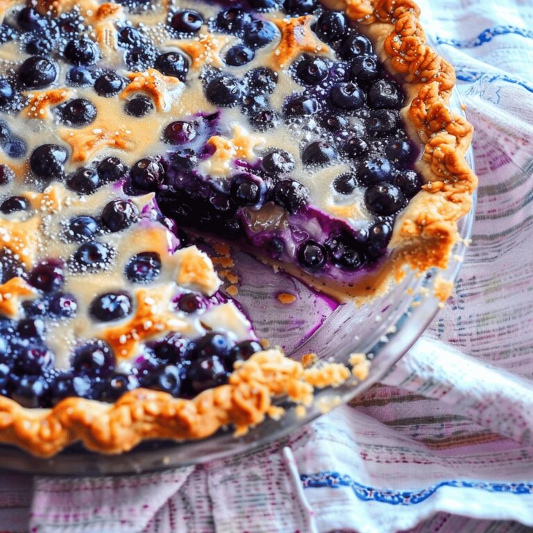 Blueberry Custard Delight Recipe