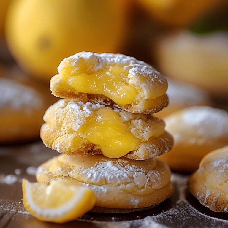 Stuffed Lemon Cookies Recipe