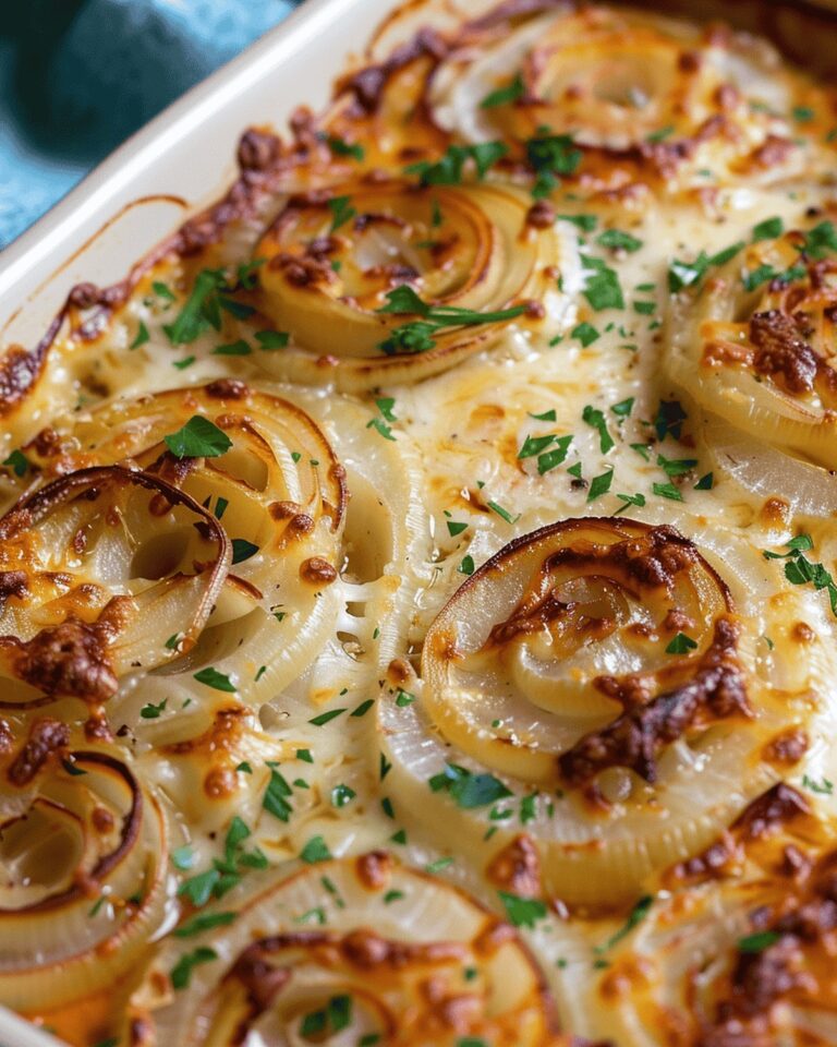 Cheesy Baked Vidalia Onions Recipe