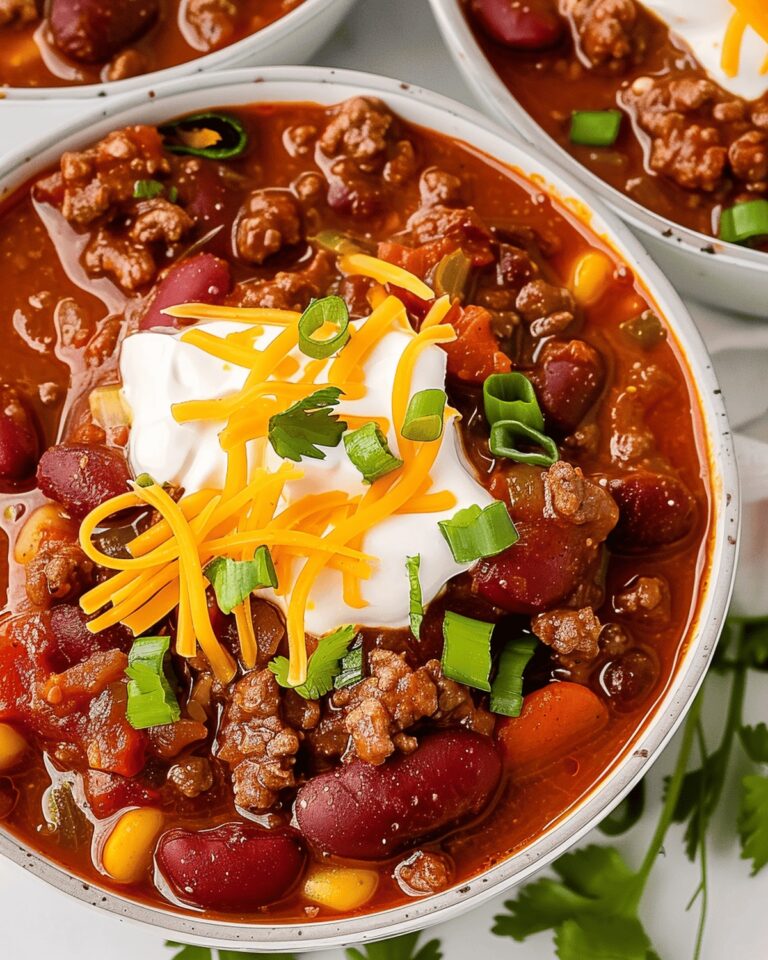 Hearty Homestyle Chili Recipe