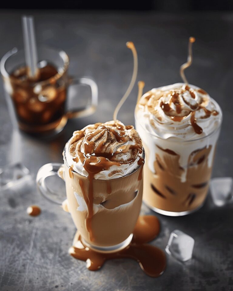 Silky Caramel Iced Coffee Recipe